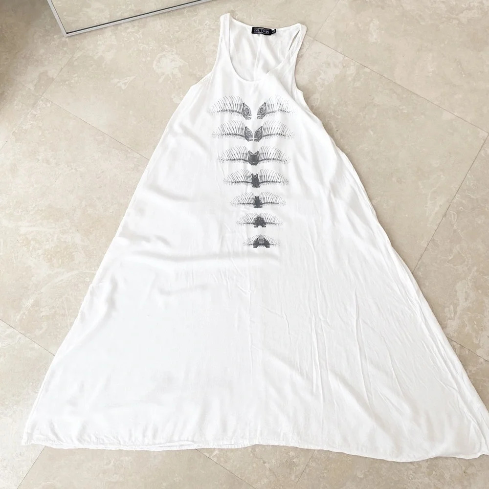 Evil Twin Maxi Dress White
